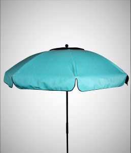 Light blue umbrella