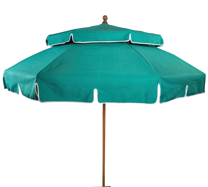 Turquoise umbrella