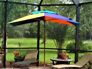 Multicolor umbrella
