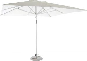 White square umbrella